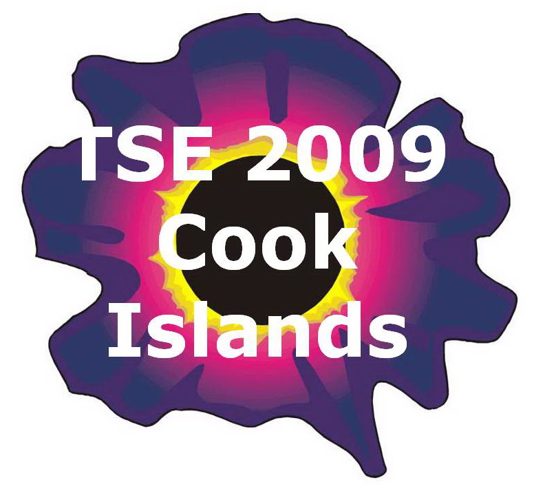 TSE 2009: observed from NE of Cook Islands, east of Pukapuka.